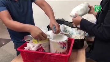 Thu giữ sừng tê giác được vận chuyển trái phép qua sân bay Tân Sơn Nhất | VTC14