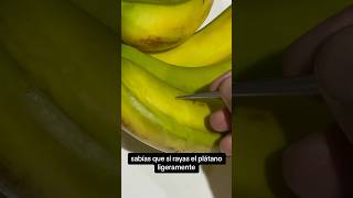 Mensajes ocultos en el plátano. Todo sea por tu salud bucal.