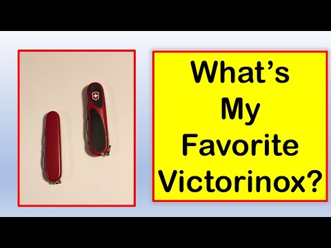 What's My Favorite Victorinox Knife? (3 Open Tag Responses)
