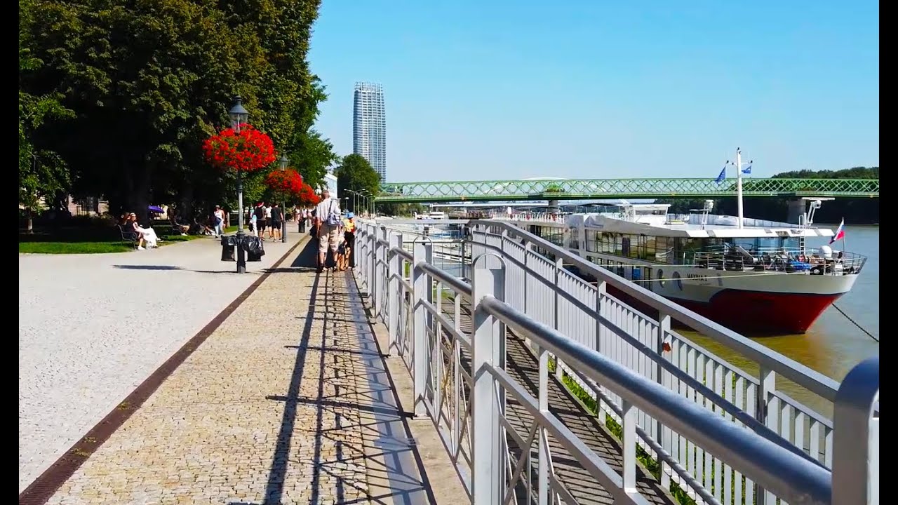 Nábrežie Dunaja Bratislava / Danube Riverside Walking Tour September 2023