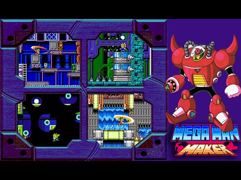 Mega Man Maker MM Fierce Battle Bots VII Full Game 