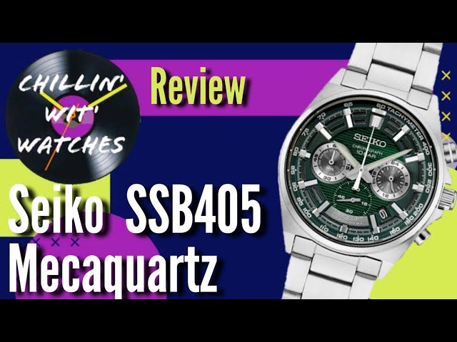 New Entry Level SSB405 Chronos - - Review YouTube Seiko