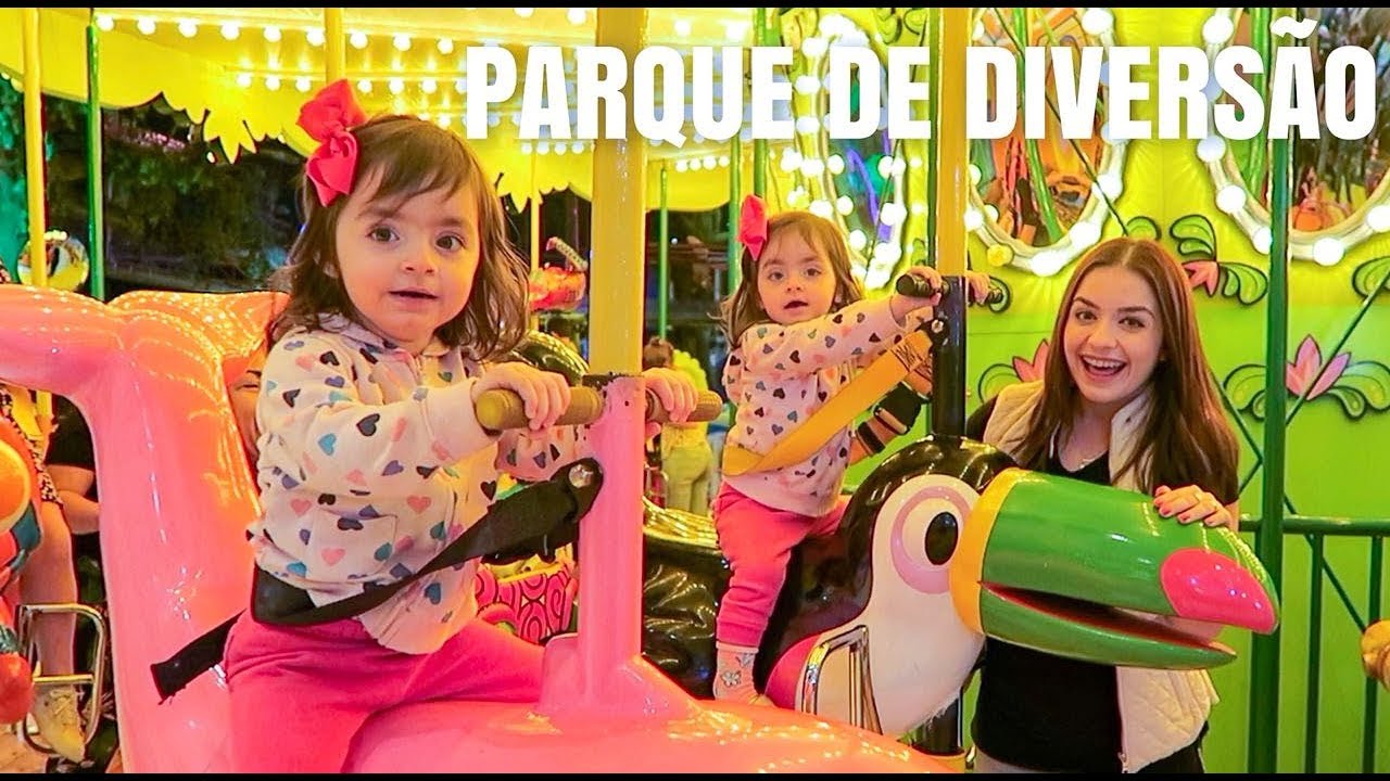 AS GÊMEAS NO PARQUE DE DIVERSÃO | Jéssica e as Gêmeas