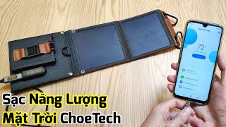 Sạc năng lượng Mặt Trời ChoeTech 14W : Hóa ra là như thế này