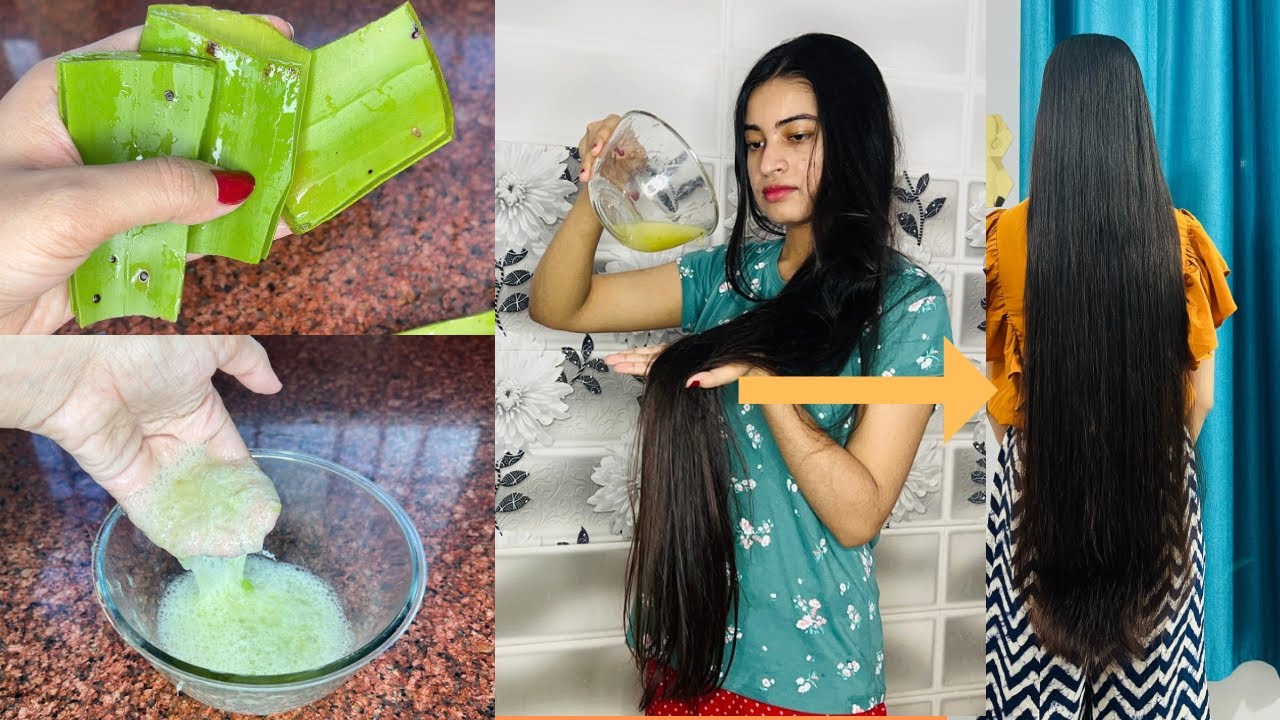 How I Use Aloevera For Hair Wash in My Routine | Long, Shiny & Silky Hair Just After 2 Wash