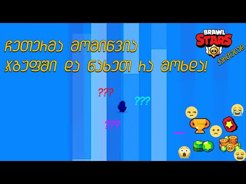 ჩეთერმა მომპარა თასები და ჯემები შემდეგ კი მაჩუქა SPIKE, ROBO SPIKE სკინით! BRAWL STARS (ქართულად)