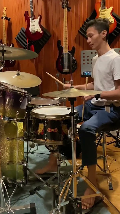 How to Play Samba in Floor Tom for Beginner #shorts #drums #music