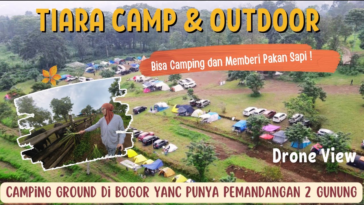 CAMPING KELUARGA DI TIARA CAMP & OUTDOOR | Camping Ground yang luas banget | #familycamping #reviews
