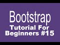 Bootstrap Tutorial For Beginners 15 - Creating Panels