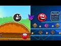 Red ball 4 vs red ball 3  gameplay part 6 with classic ball