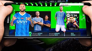 FIFA 14 MOD EA SPORTS FC 24 ANDROID OFFLINE 900MB NEW UPDATE TRANSFER & KITS 23/24 BEST GRAPHICS HD