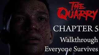 The Quarry - Best Ending Walkthrough (Everyone Survives) - Chapter 5: White Noise