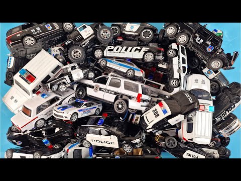Box full of police cars
