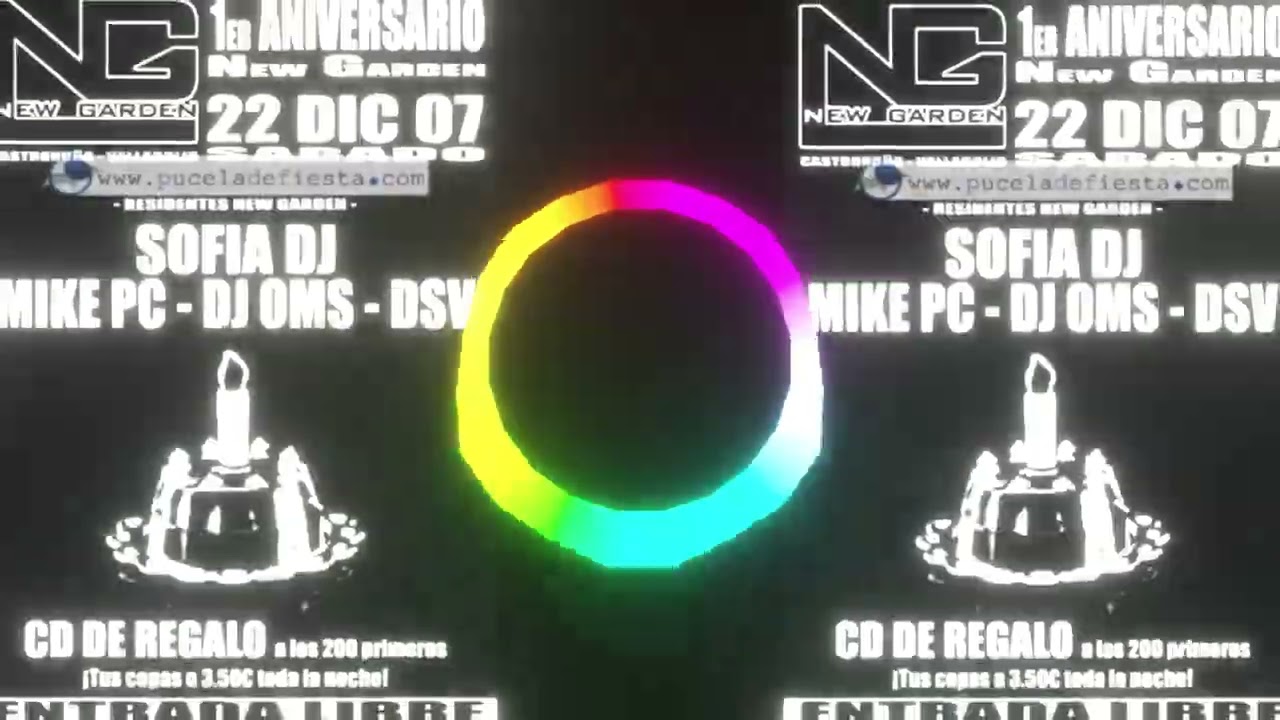 Sofia Dj 22.12.2007 - Sala New Garden - Castronuño, Valladolid - Pucela de fiesta