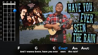 CCR - "Have You Ever Seen The Rain" (Ukulele Play-Along!)