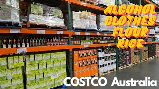 Shopping at COSTCO Australia - FREE FOOD SAMPLES - Alcohol, Clothes, Flour, Rice