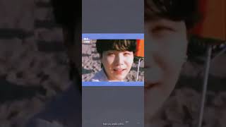 Yoongi was so happy to be at the beach 🥺💜 #bts #bangtan #suga #yoongi #Shorts