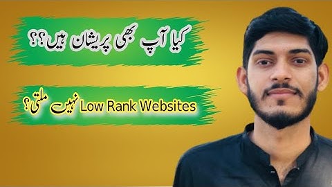 How to Find low Rank Websites?|| Low Rank Websites kesy Talash karyn?|| Muhammad Arslan