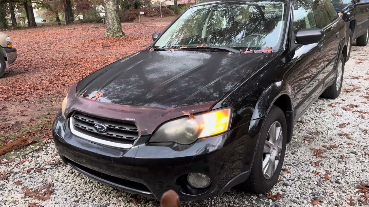 Part 2 Abandoned Subaru - Wheels, Lights, and more