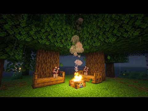 you did great today, now get some sleep... (minecraft music & soft rain)