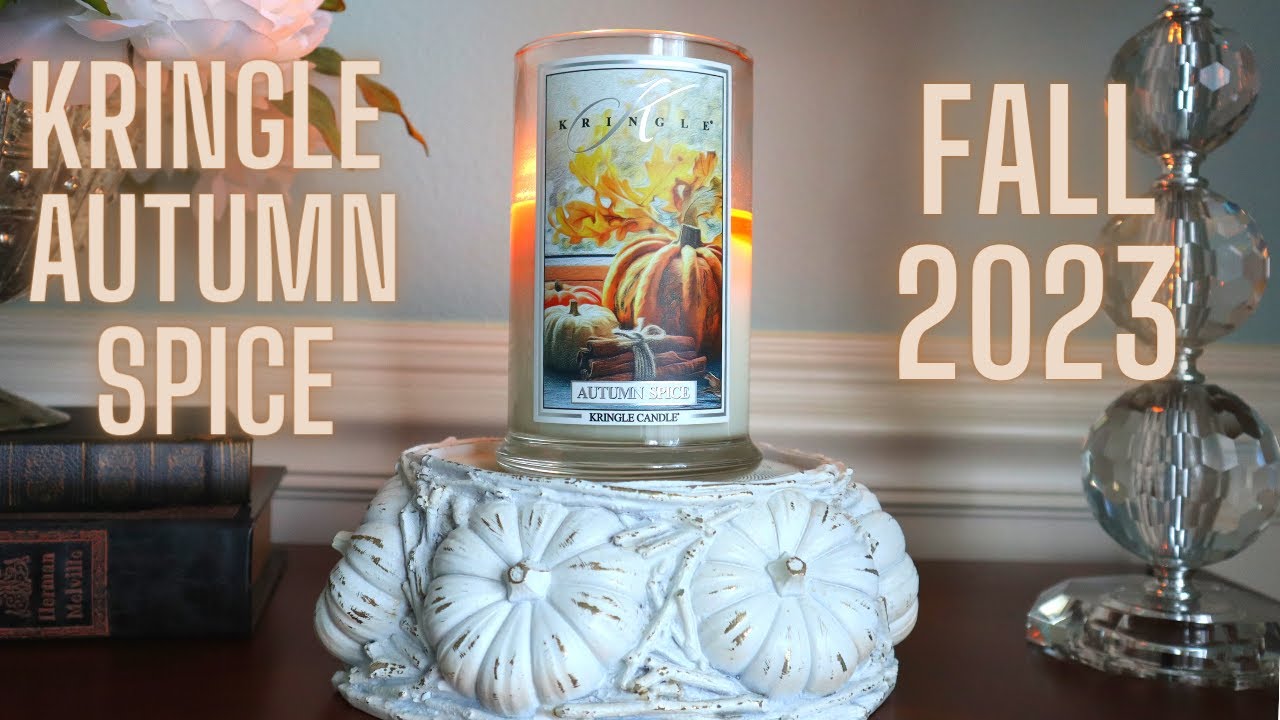 Candle Review: FALL 2023 Kringle Autumn Spice 🍂