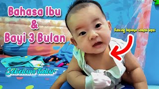 Bahasa Ibu Dan Bayi Kampung Habis Ganti Popok - Video Lucu Bayi 3 Bulan