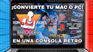 TUTORIAL Guía Completa BATOCERA USB 2025 | Convierte tu MAC o PC en una Consola Retro Fácilmente