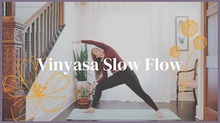 60 Minutes - Vinyasa Slow Flow + Savasana Yoga