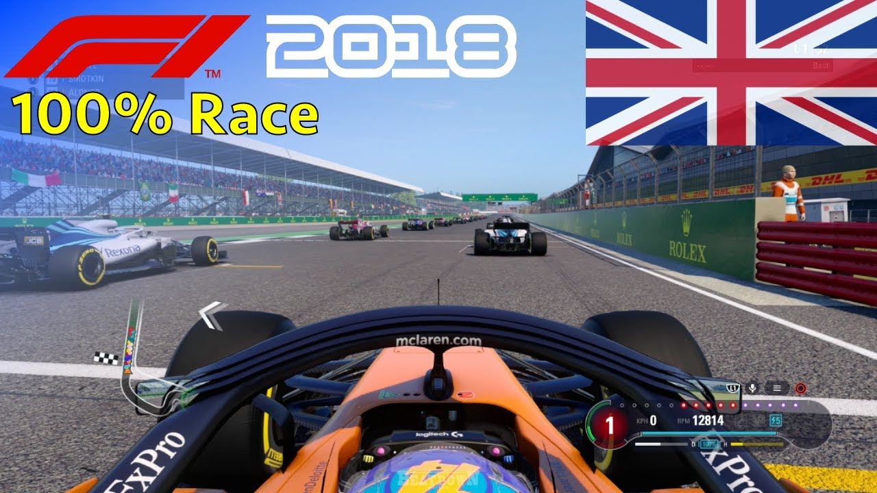 F1 2018 - Now We Can Fight With Fernando #10: 100% Race Great Britain