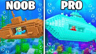 NOOB vs PRO: Strongest SUBMARINE Base! screenshot 4
