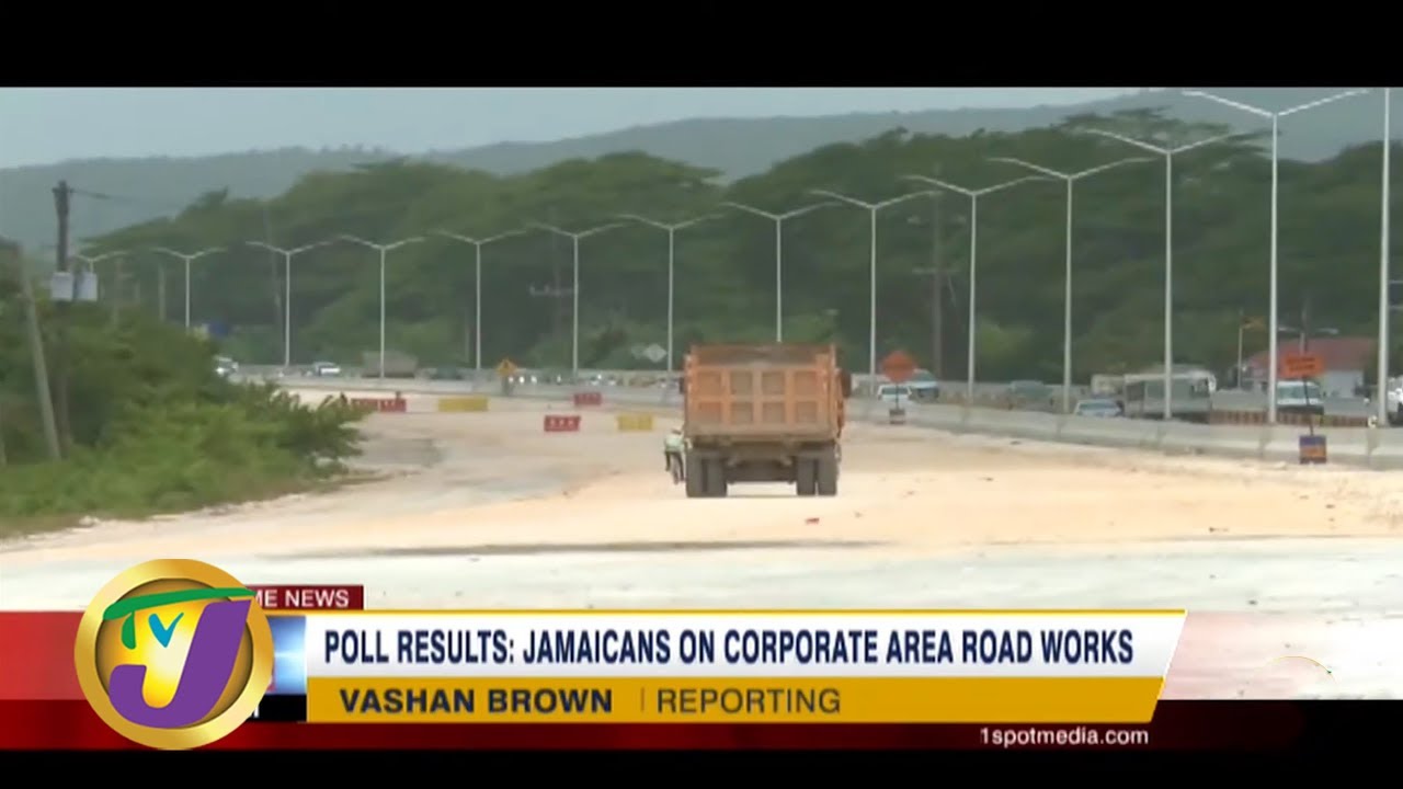 TVJ News: Poll Shows Jamaicans Satisfied With Recent Road Works - March 2 2020