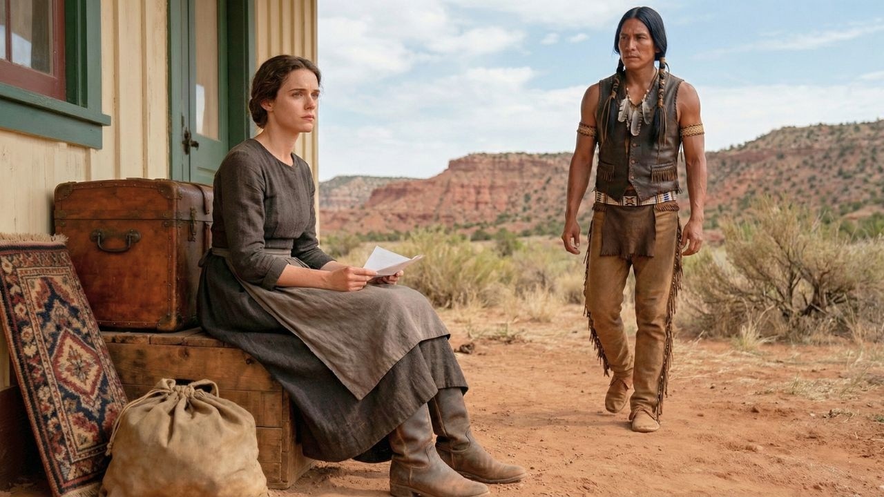 Η Εγκαταλειμμένη Νύφη καθόταν μόνη στο κιβώτιο στον Σταθμό, Ανίδεη πως ο Απάτσι Ερχόταν για Εκείνη