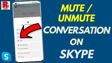 How to Mute / Unmute Any Conversation on Skype