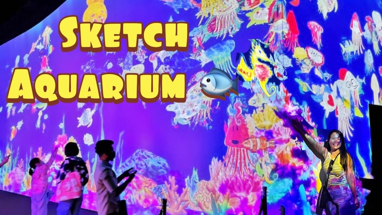Sketch Aquarium. Future World exhibition Art Science Museum Singapore YouTube