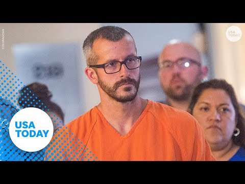 Chris Watts' voice shakes as he details murder of his wife, two daughters
