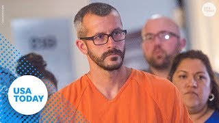 Chris Watts' voice shakes as he details murder of his wife, two daughters