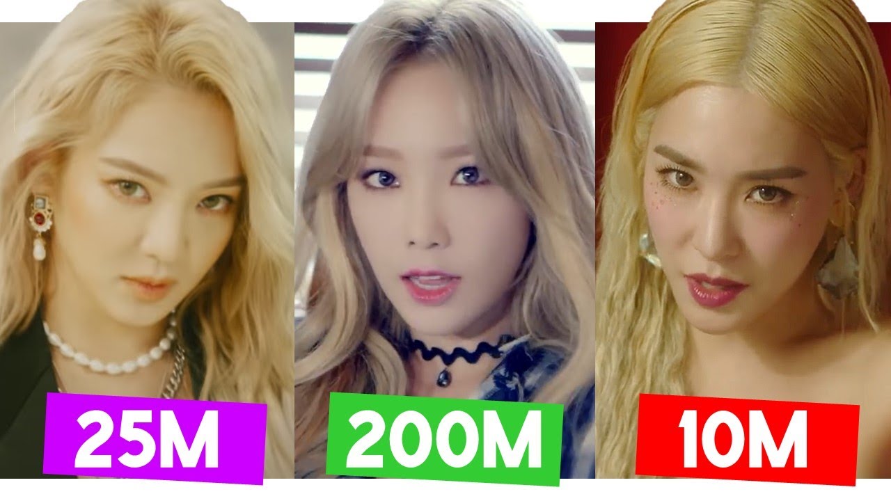 [TOP 30] Most Viewed SNSD Members Music Videos