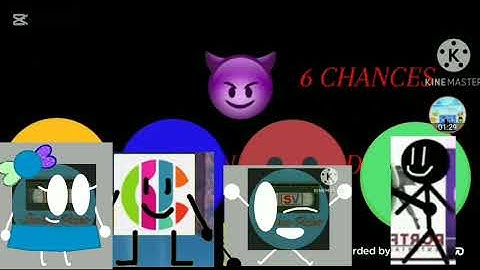 Windows 3 Kill Screen But 4 BFDI Characters Wants To See it