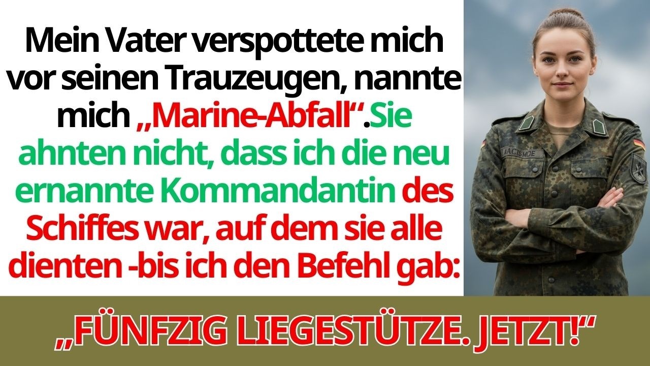 Mein Vater verspottete mich vor seiner Crew – sie ahnten nicht, dass ich ihr Chef war