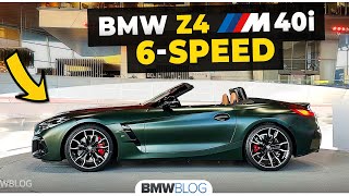 2024 BMW Z4 M40i Six-Speed Manual - First Look