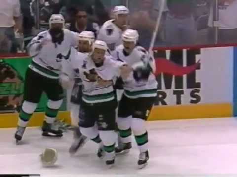 Utah Grizzlies win 1996 Turner Cup in overtime!