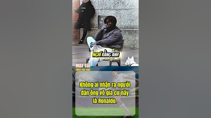 Không ai nhận ra người đàn ông vô gia cư này là Ronaldo #s8trangchu #bongda #s8 #cr7 #s8com #ronaldo