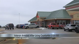 Mount Horeb veteran released after spending christmas in jail over novelty $100 bill