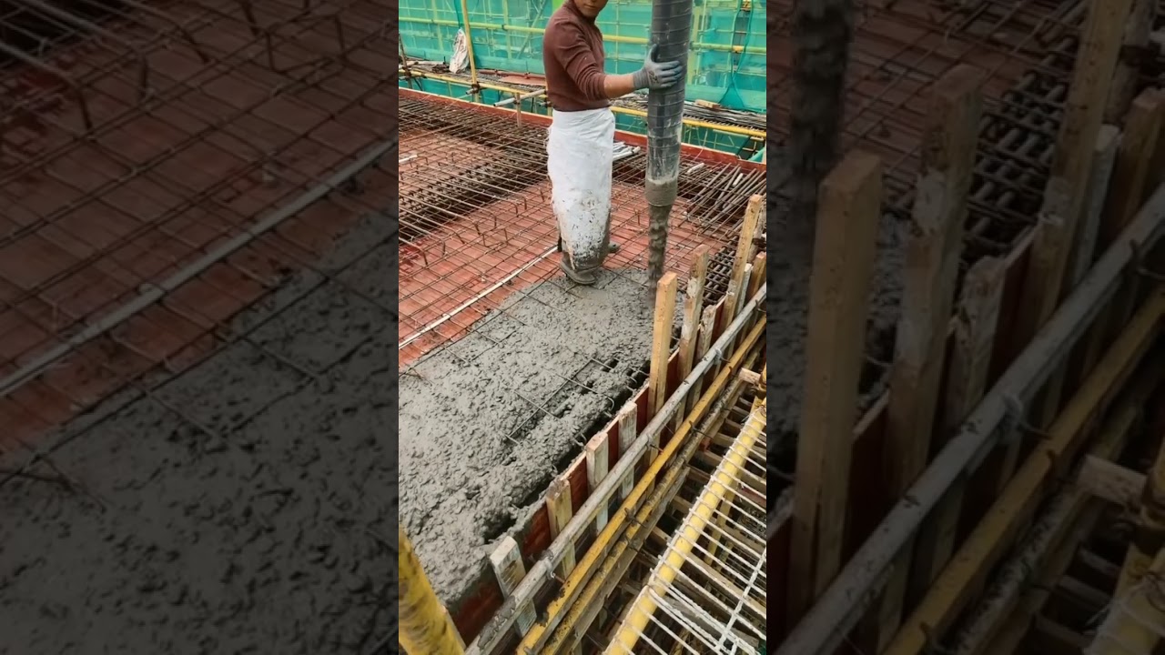 Amazing Concrete Pouring Process Revealed!