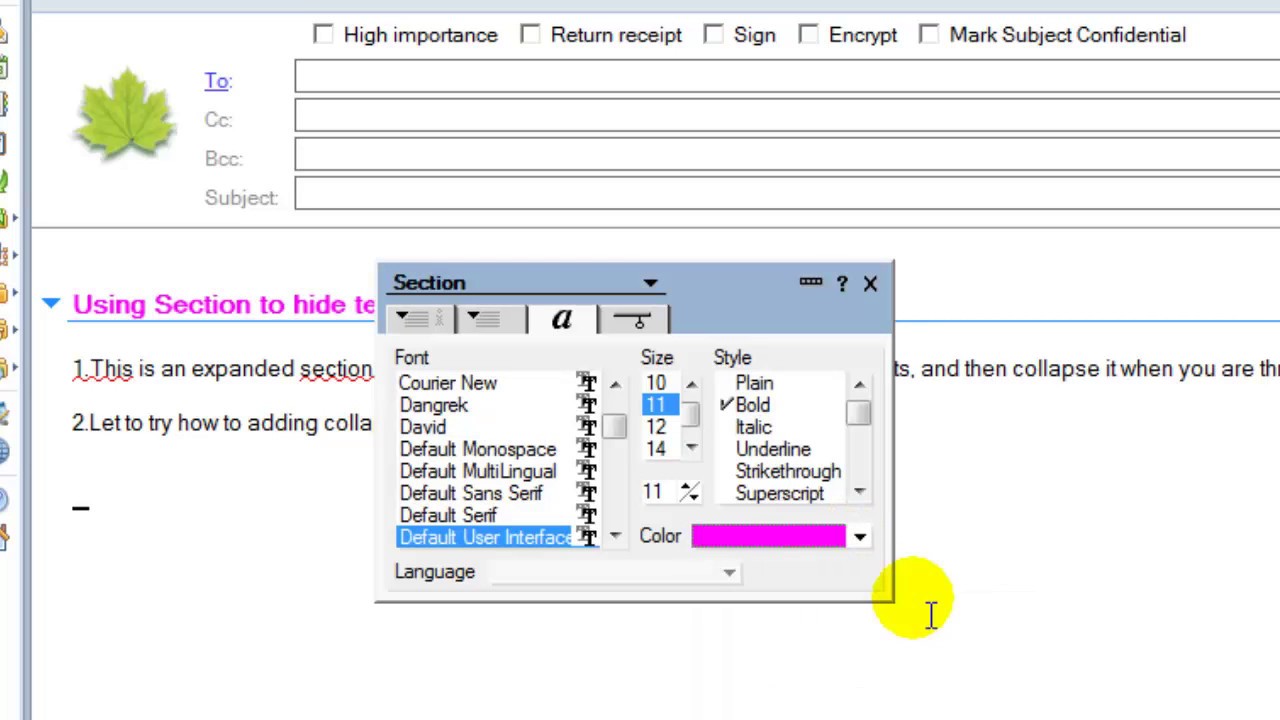 Adding Collapsible Sections In An Email Lotus Note Mail YouTube adding-collapsible-sections-in-an-email-lotus-note-mail-youtube