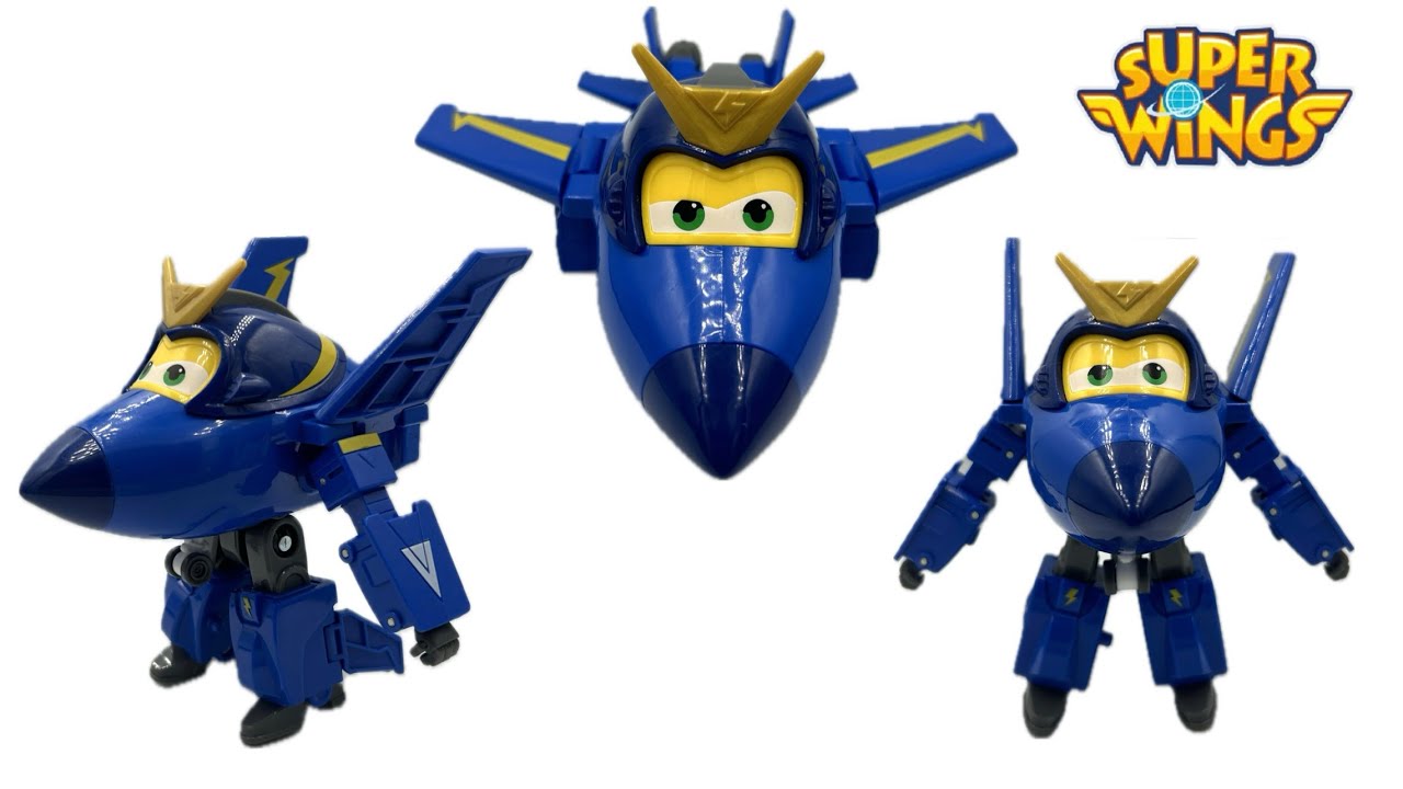 Jerome (Season 7) | Super Wings Transformable Toy (재롬) 출동