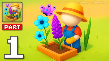 Flower Shop - Gameplay Walkthrough Part 1 - Create Your Dream Shop (iOS, Android)