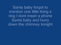 santa baby - madonna