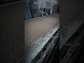 printing processRoll cloth screen printing machine printing leopard pattern, come and watch