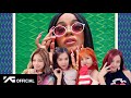 Blackpink cardi b  bet you wanna mv